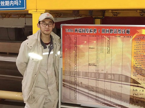 機電一體化專業優秀畢業生—王日垌